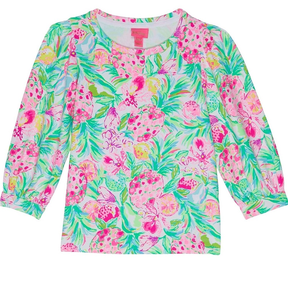 Lilly Pulitzer Girls Mini Corden Sweatshirt Large